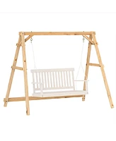 Outsunny 770lbs Swing Chair Sd Only with Reinforced Bars