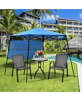 Slickblue Feet Sland Adjustable Portable Canopy Tent with Backpack
