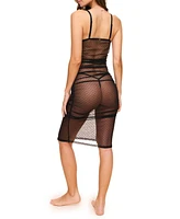 Adore Me Women's Marietta Bodycon Slip & G-String Set Lingerie