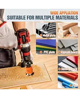 Xdovet 2 inch Hole Saw with Hex Shank Drill Bit Adapter, 51mm Smoothly Cutting in Boards, Wood, Plastic, Metal, Drywall, Fiberboard