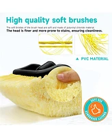 Xdovet Car Wash Brush with Long Foldable Handle,Assemble Car Cleaning Kit,On/Off Switch for Water-Through for Trucks, Suv, Rv, Floors and More