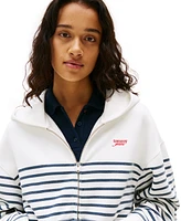 Tommy Jeans Women's Full-Zip Logo Hoodie