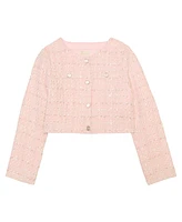 Guess Big Girls Lurex Tweed Jacket