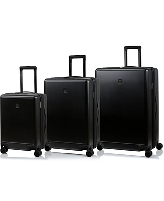 Champs 3-Piece Vintage Muse Collection Hardside Luggage Set