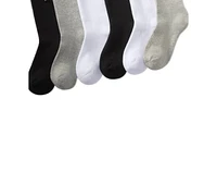 Polo Ralph Lauren Toddler Boys Solid Crew Socks, 6-Pack