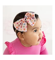 Sweet Wink Baby Girl's Candy Hearts Valentine's Day Tulle Bow Baby Headband