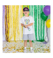 Sweet Wink Toddler Boys Mardi Gras Dude Short Sleeve T-Shirt