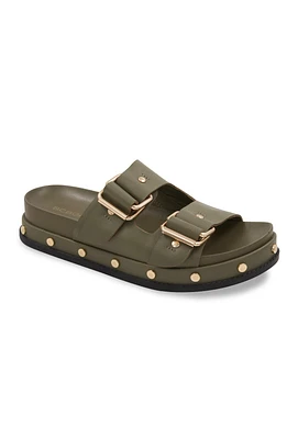 BCBGeneration Women's Bamba Footbed Slip-On Sandals