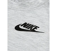 Nike Toddler and Little Boys "Just Do It" Wrap Logo Crewneck T-Shirt