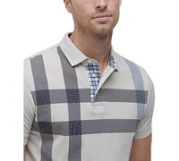 Barbour Men's Blaine Oversized Tartan-Print Polo
