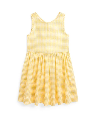 Polo Ralph Lauren Toddler and Little Girls Gingham Cotton Seersucker Dress