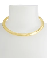 Steve Madden Woven Twist Collar Necklace