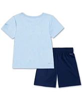 Nike Little Boys Dri-fit Dropset T-Shirt & Shorts Set