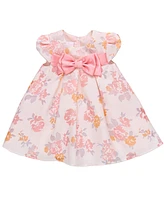 Bonnie Baby Girls Floral Trapeze Party Dress