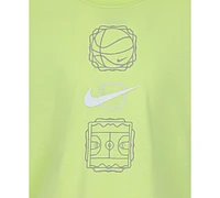 Nike Toddler Boys Dri-fit Dna T-Shirt & Shorts Set