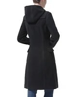 kimi + kai Women's Avani Wool Blend Hooded Toggle Coat