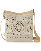 The Sak Women's Lucia Crochet Medium Crossbody Bag