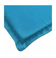 Sun Lounger Cushion 73.2"x22.8"x1.6" Oxford Fabric