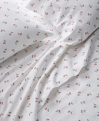 Arch Studio Printed Cotton Sateen 3-Pc. Sheet Set, Twin Xl, Exclusively at Macy's