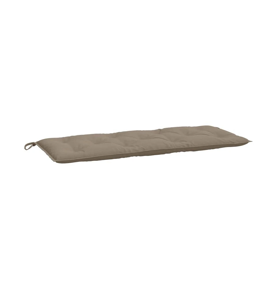 vidaXL Garden Bench Cushion Taupe 47.2"x19.7"x2.8" Oxford Fabric