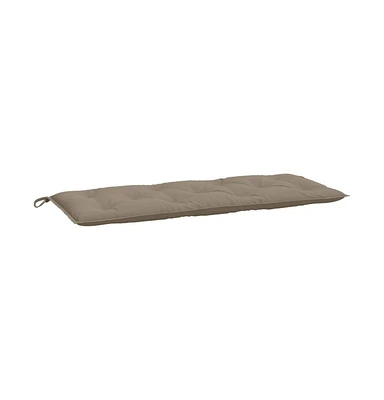 vidaXL Garden Bench Cushion Taupe 47.2"x19.7"x2.8" Oxford Fabric