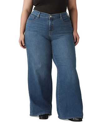 Levi's Plus Mid Rise 318 Shaping Wide-Leg Jeans