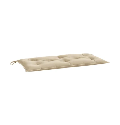 Garden Bench Cushion Beige 43.3"x19.7"x2.8" Oxford Fabric