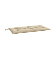 Garden Bench Cushion Beige 43.3"x19.7"x2.8" Oxford Fabric