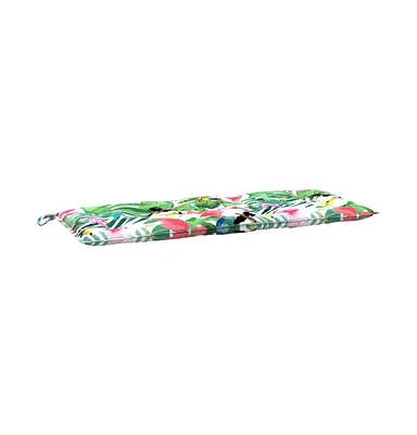 vidaXL Garden Bench Cushion Multicolor 47.2"x19.7"x2.8" Fabric