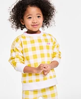 Epic Threads Toddler Girls Gingham Sweatshirt, Exclusively at Macy's