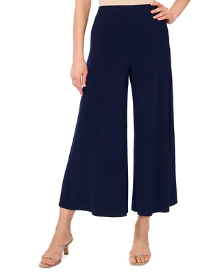 Vince Camuto Women's Pull On Wide Leg Ankle Pants