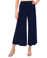 Vince Camuto Women's Pull On Wide Leg Ankle Pants