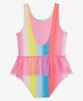 Epic Threads Toddler And Little Girls Striped Tutu One-Piece Swimsuit, Exclusively at Macy's