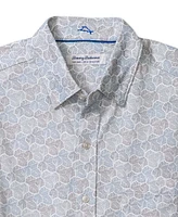 Tommy Bahama Men's San Lucio Tri Leaf Classic-Fit Geo-Print Button-Down Shirt