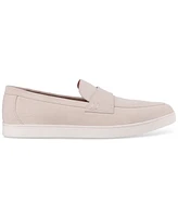 Alfani Men's Callumm Suede Slip-On Saddle Loafers, Exclusively at Macy's