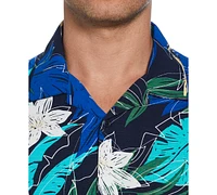 Cubavera Men's Tropical Print Short Sleeve Button-Down Shirt