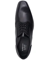 Alfani Men's Flynne Alfa-Tech Perforated Leather Dress Shoes, Exclusively at Macy's