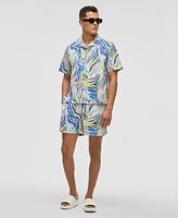 Mode of One Men's Retro Wave Textured Shirt, Exclusively at Macy's