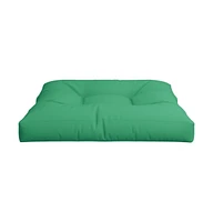 vidaXL Pallet Cushion Green 31.5"x31.5"x4.7" Fabric