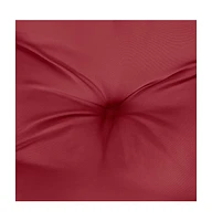 vidaXL Garden Bench Cushion Wine Red 39.4"x19.7"x2.8" Oxford Fabric