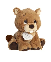 Aurora Small Bizzy Beaver Precious Moments Adorable Plush Toy Brown 7.5"