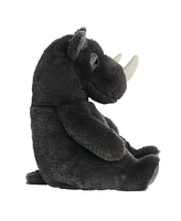 Aurora Medium Da Rhino Sluuumpy Cozy Plush Toy Black 11"