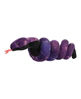 Aurora Small Wrist Wranglers Twilight Galaxy Snake Snake Playful Plush Toy Purple 8"