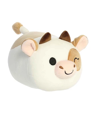 Aurora Small Charlie Chocolate Milk Mooples Squishy Plush Toy Brown 7"