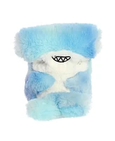 Aurora Mini Hamish Hammerhead Shark Rolly Pet Playful Plush Toy Blue 5"