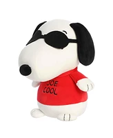 Aurora Small Squishy Joe Cool Peanuts Adorable Plush Toy White 8.5"