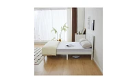 Slickblue Platform Bed Frame with Headboard for Stylish and Comfortable Bedroom Design