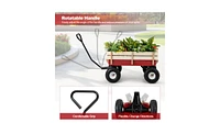 Garden Cart – Durable Outdoor Rolling Cart for Lawn, Gardening, and Yard Work