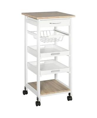 Kitchen Sideboard, Storage Cabinet, and Coffee Bar Cabinet with Shelves Ample
