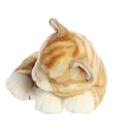Aurora Medium Sleepy Tabby Kitten Miyoni Tots Adorable Plush Toy Orange 10"